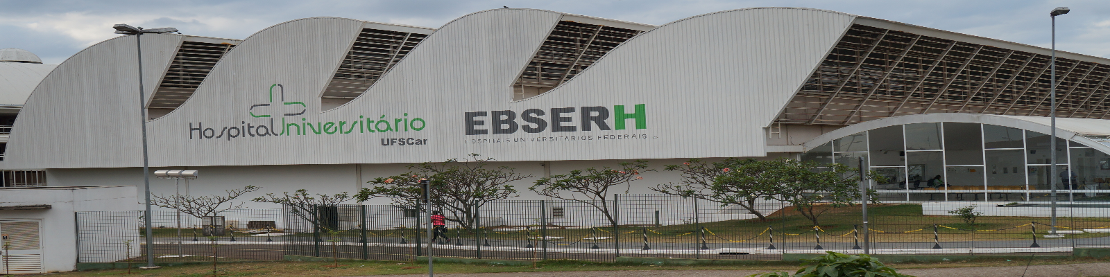 Fachada do Hospital Universitário (HU)