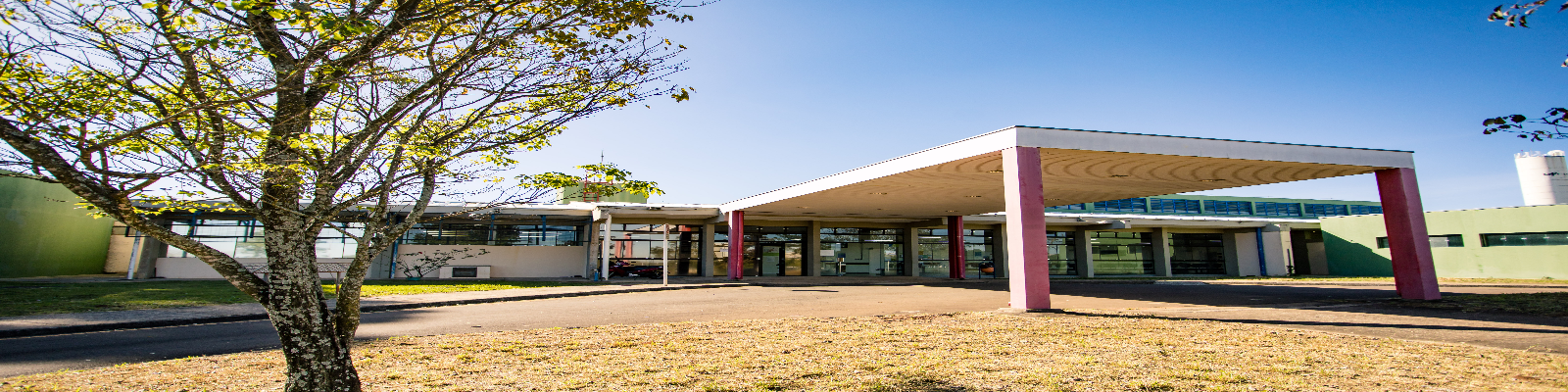 Fachada do prédio da USE - Unidade Saúde Escola da UFSCar