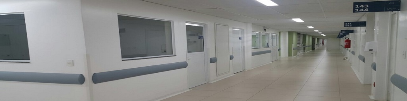 Interior do Hospital Universitário (HU)